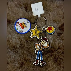 Vera Bradley Toy Story Woody Key Charm Brand New!